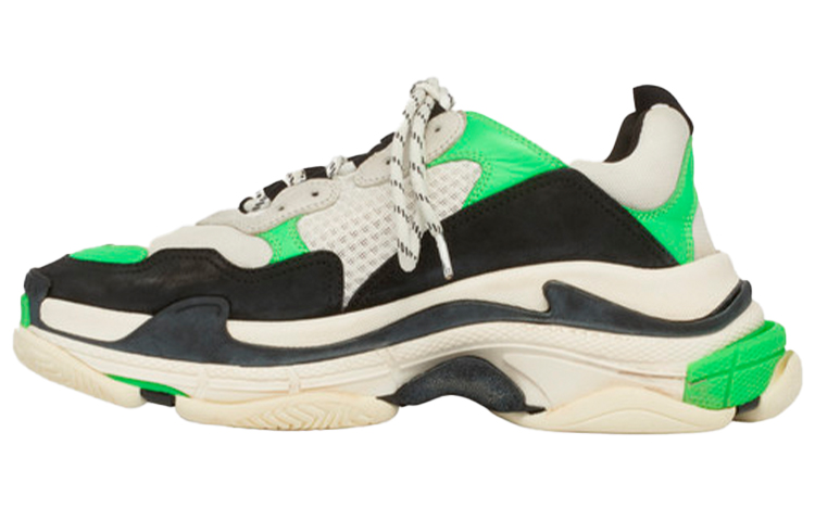 Balenciaga Triple S Sneaker 'White Green Fluo' купить в интернет-магазине Yoocart с быстрой доставкой по России.