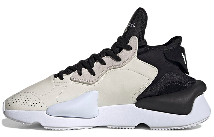 Adidas Y 3 Kaiwa Black White Sole