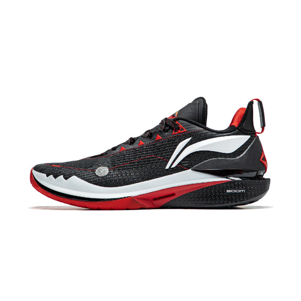 LINING JB2 Basketball Shoes Men's Low top Black/Standard White