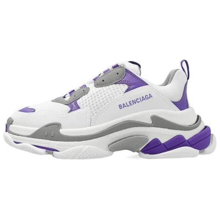 Balenciaga Triple S 'White Purple' Women's