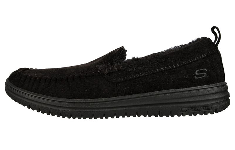 Skechers Relaxed Fit Low Top Casual Shoes Men's Black