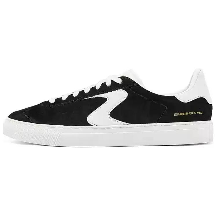 Skechers Court Classics Low Top Skateboard Shoes Men's Black White