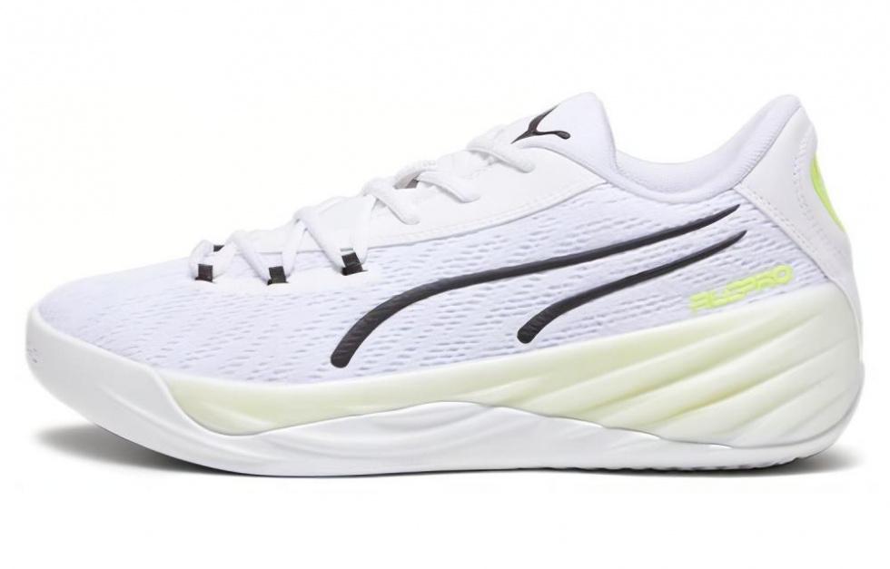 PUMA All Pro Nitro White Lime Squeeze