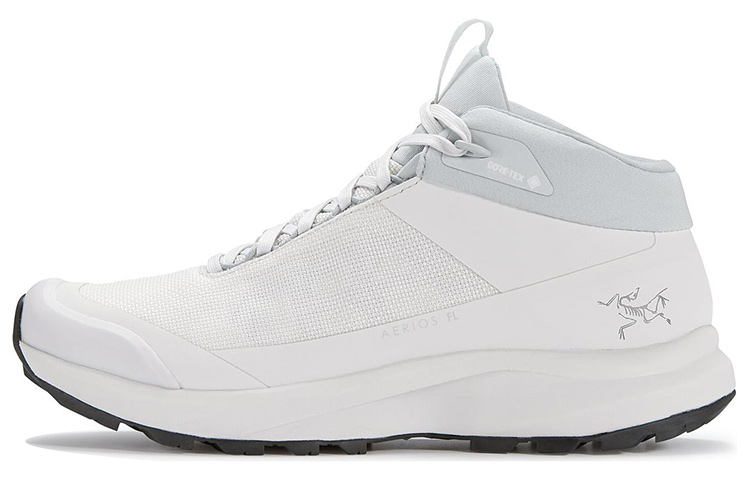 Arcteryx Aerios FL 2 Cushioned Anti Slip Wear Resistant Water Resistant Lightweight Mid Top Outdoor Shoes Unisex White