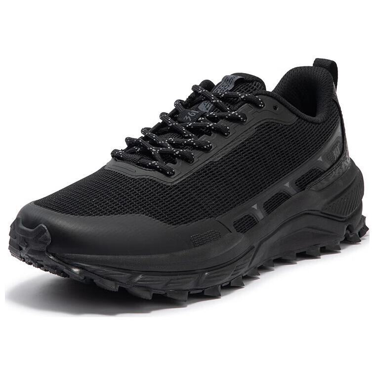 361° Abrasion Resistant Low Top Running Shoes Men's Black