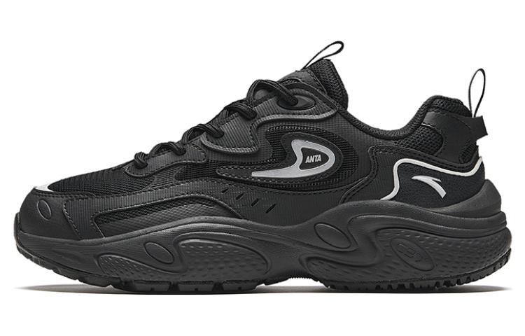 Anta Starlight Cushioning Waterproof Low Top Chunky Sneakers Women's Black