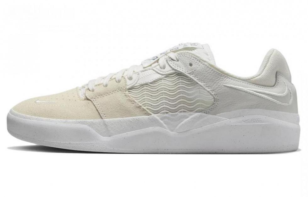 Nike Sb Ishod Wair Premium Warning Label Summit White