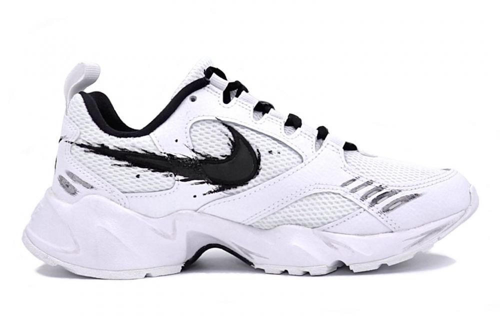 Nike Air Heights Abrasion-Resistant Slip-Resistant Low-Top Casual Shoes Women's Black White купить в интернет-магазине Yoocart с быстрой доставкой по России.