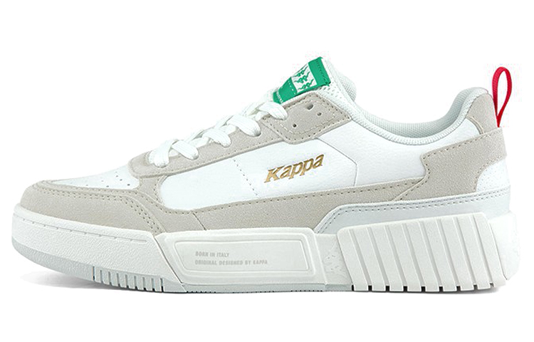 Kappa Low Top Skateboard Shoes Unisex White Gray