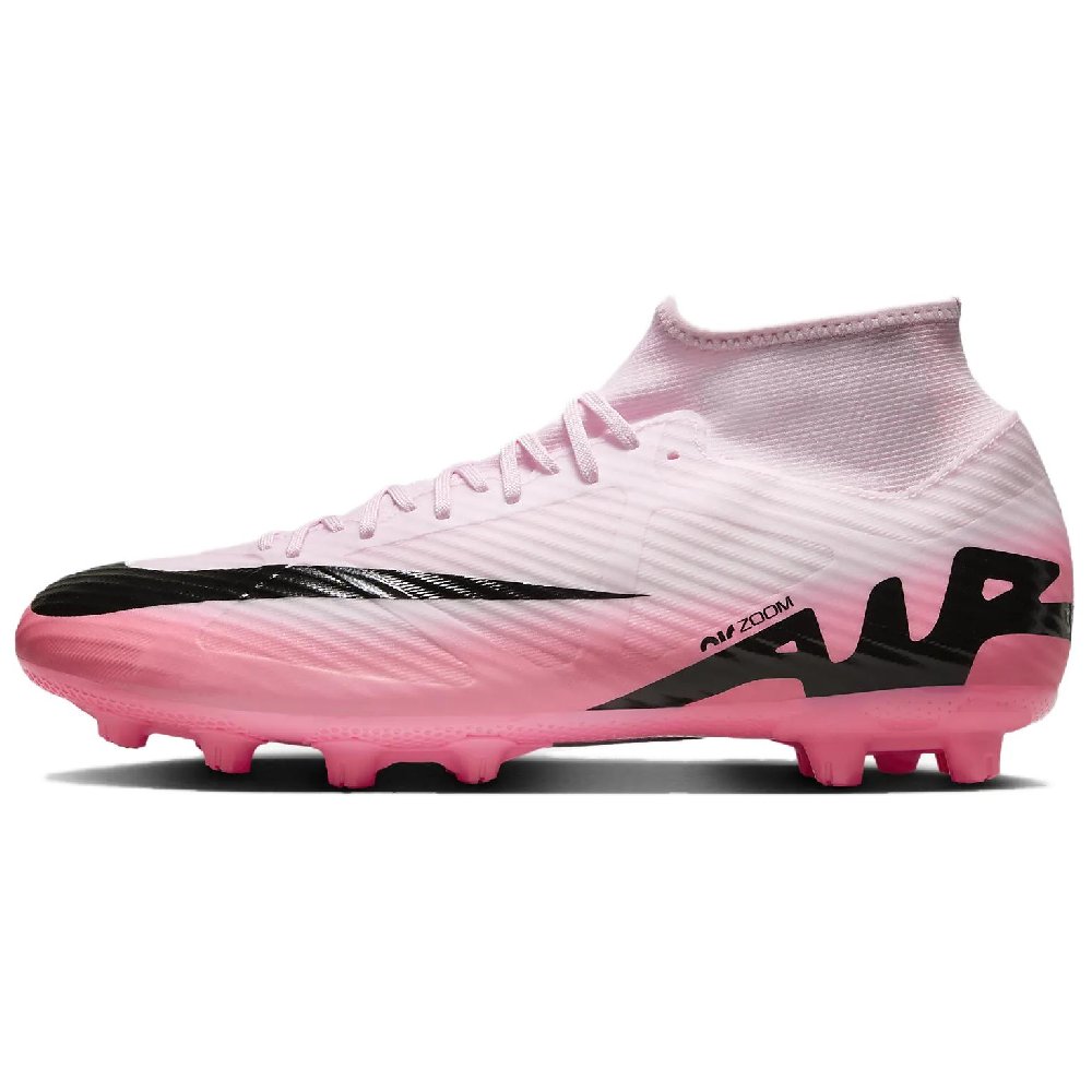 Nike Mercurial Superfly 9 HG Rubber Short Studs Soccer Shoes Men's Pink