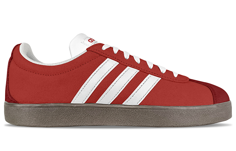 Adidas Neo Vl Court Classic Lifestyle Low-Top Skateboard Shoes Unisex Red купить в интернет-магазине Yoocart с быстрой доставкой по России.