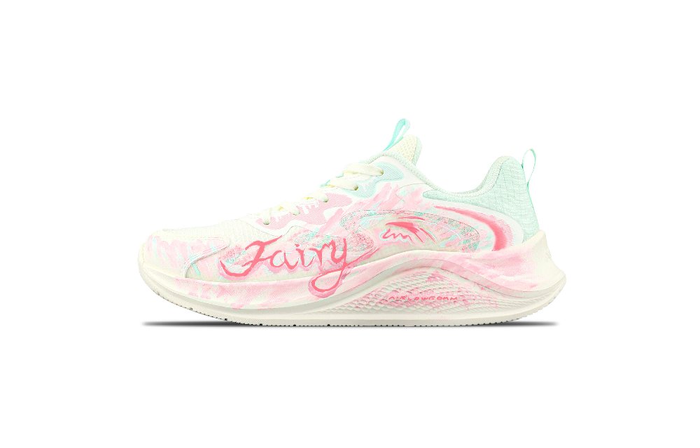ANTA Running Shoes Women's Low top White/Pink/Blue
