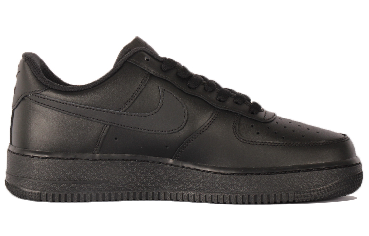 Nike Air Force 1 Low Low-Top Skateboard Shoes Unisex Black