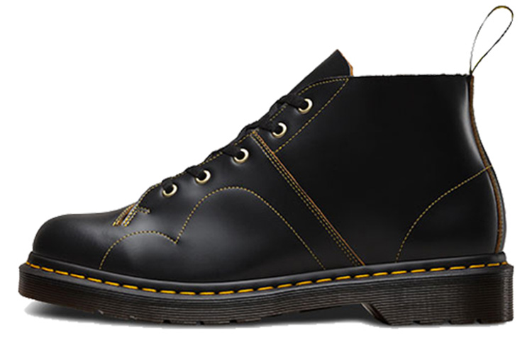Dr. Martens Church Retro 5 Martin Boots Couple Style Black