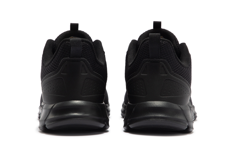 361° Cushioning Wear-Resistant Low-Top Running Shoes Men's Black Gold