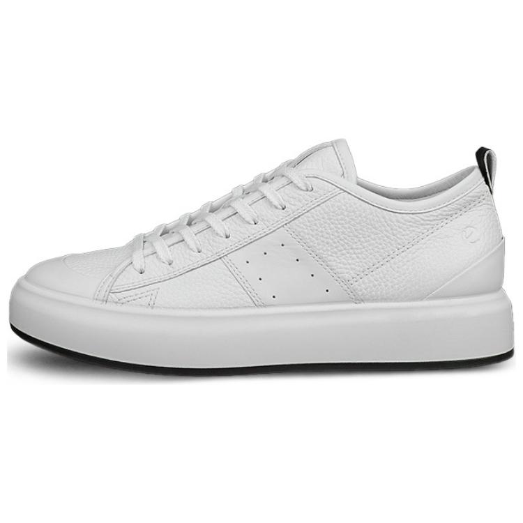 Ecco Low-Top Skateboard Shoes Women's White