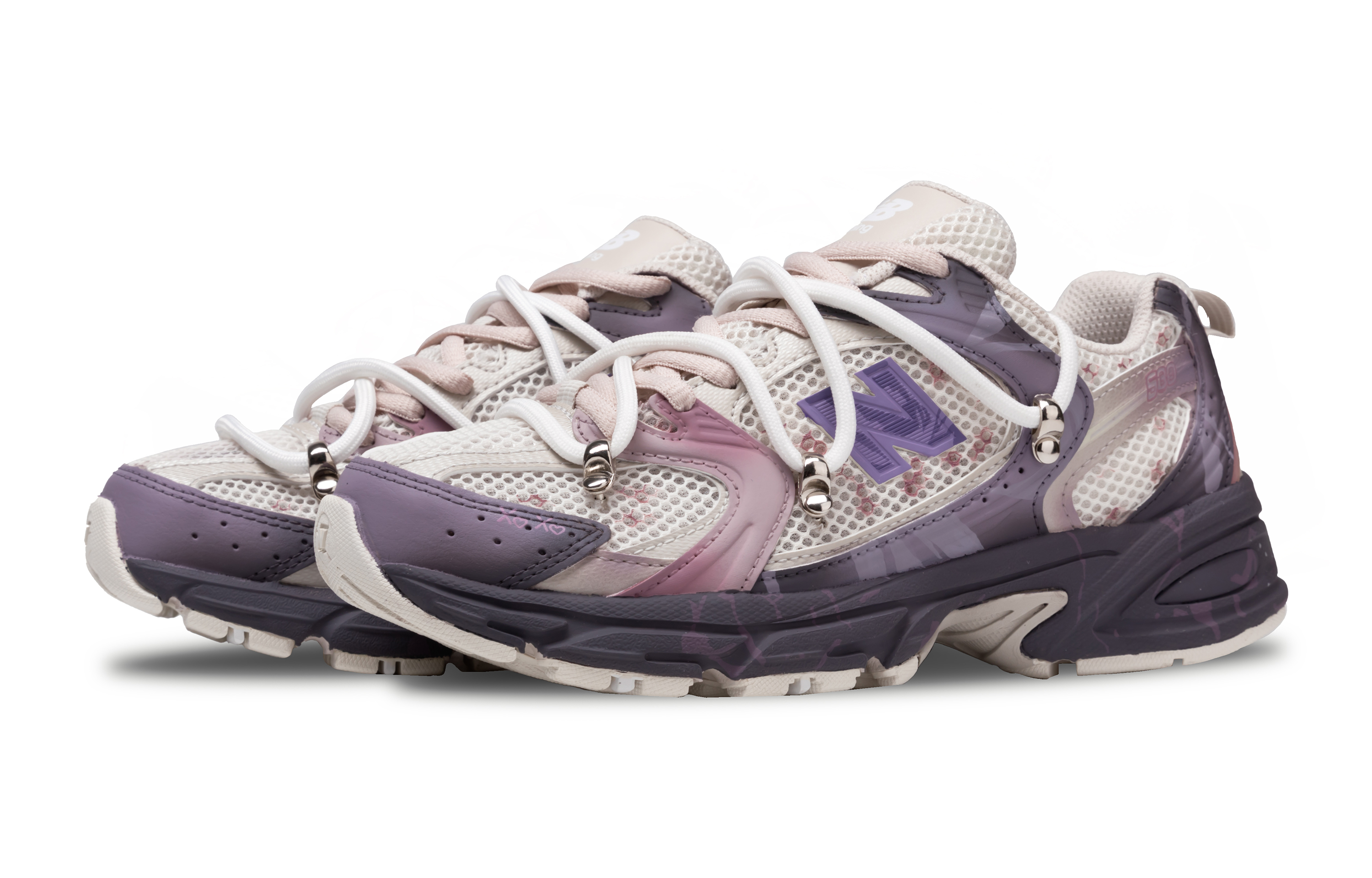 New Balance NB 530 Abrasion Resistant Breathable Low Top Casual City Commute Running Shoes Unisex Light Purple купить в интернет-магазине Yoocart с быстрой доставкой по России.