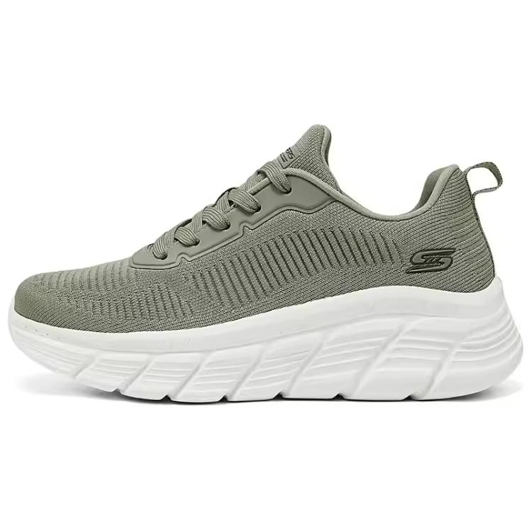 Skechers Low-Top Casual Shoes Women's Olive Green