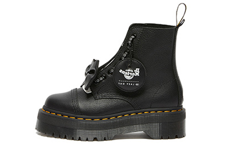 Dr. Martens Lazy Oaf X Women's Sinclair Low Platform Boot 'Black Pisa' Women's