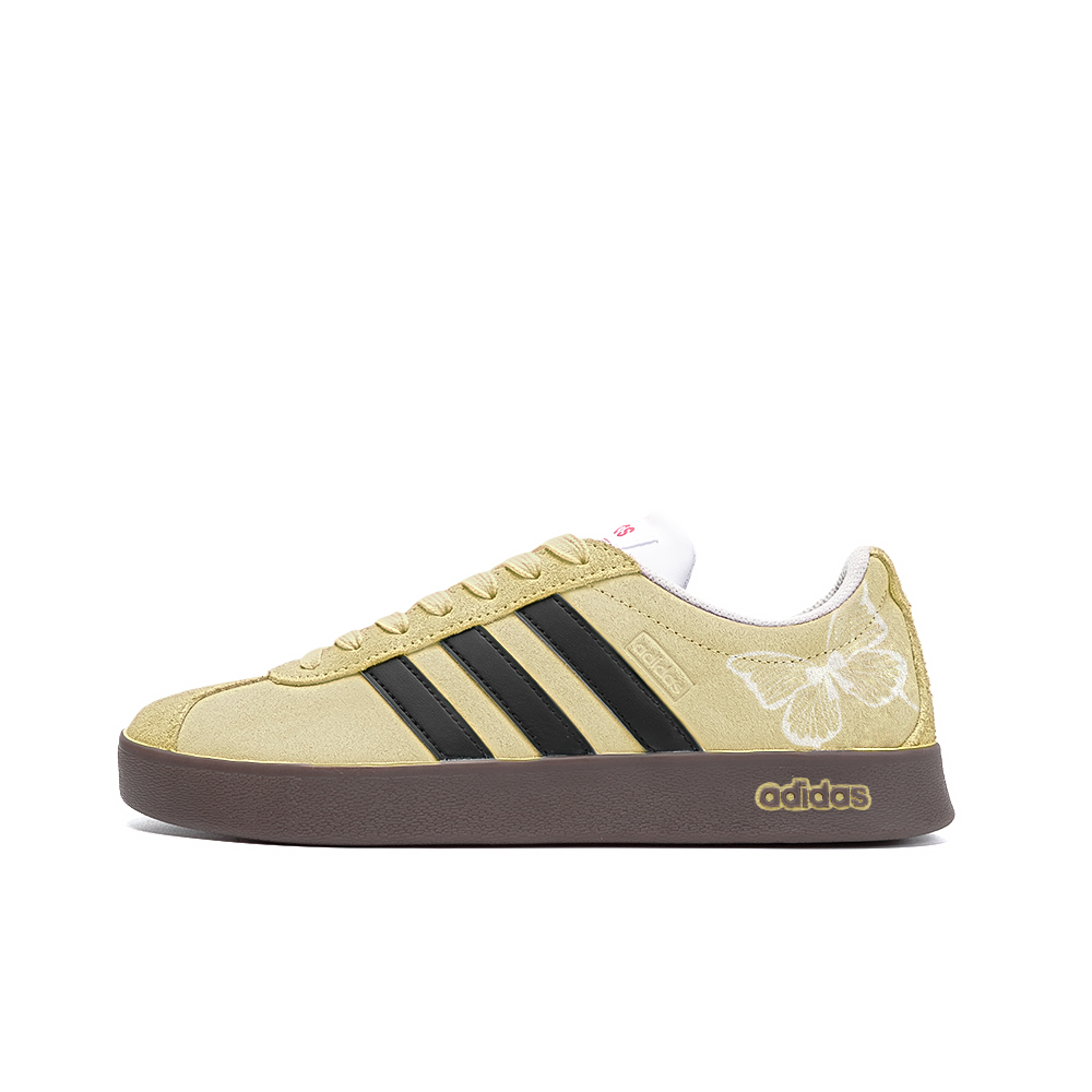 Adidas Neo Vl Court Amphidromia, Amber Low Top Skateboard Shoes Unisex Yellow