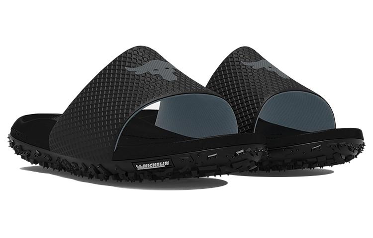 Under Armour Project Rock Slide 'Black Pitch Grey' купить в интернет-магазине Yoocart с быстрой доставкой по России.