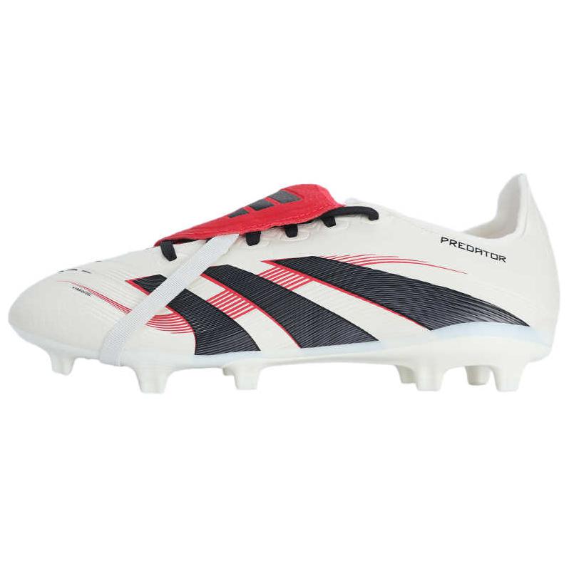 Adidas Predator League Fold Over Tongue FG/MG Off White Core Black Pure Ruby