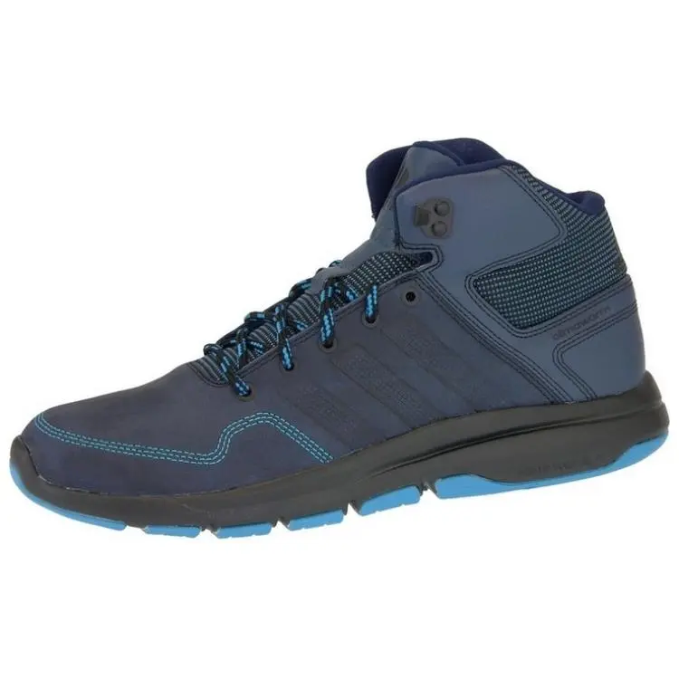 Adidas Climawarm Supreme Anti Slip Wear Resistant Mid Top Casual Shoes Men's Blue
