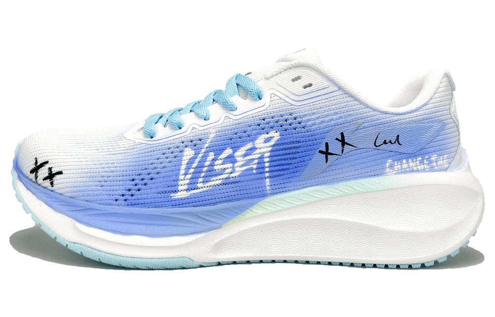 LiNing Wuyue 2.0 Shock Absorbers Slip Resistant Breathable Low Top Casual Running Shoes Men's Blue