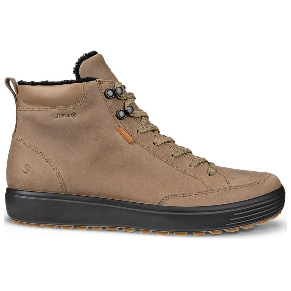 Ecco Soft 7 Short Outdoor Boots Men's Brown