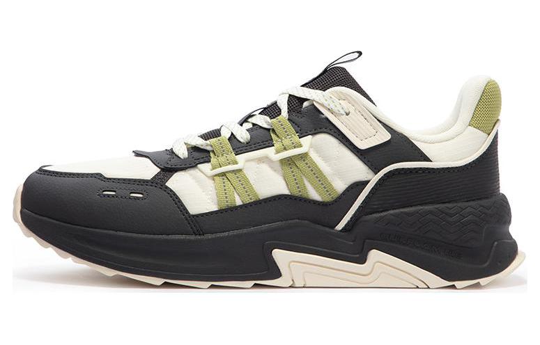 361° Wear resistant And Lightweight Low Top Casual Shoes Men's Charcoal Gray/Bamboo Green