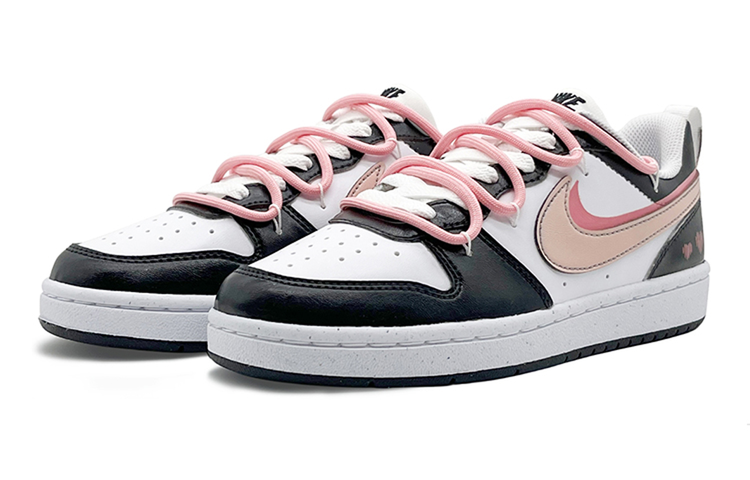 Nike Court Borough Slip Resistant And Breathable Low top Skateboard Shoes GS Pink Ink купить в интернет-магазине Yoocart с быстрой доставкой по России.