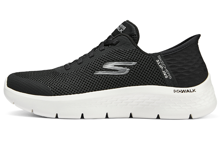 Skechers Go Walk Fle Lightweight Running Shoes Women's Black