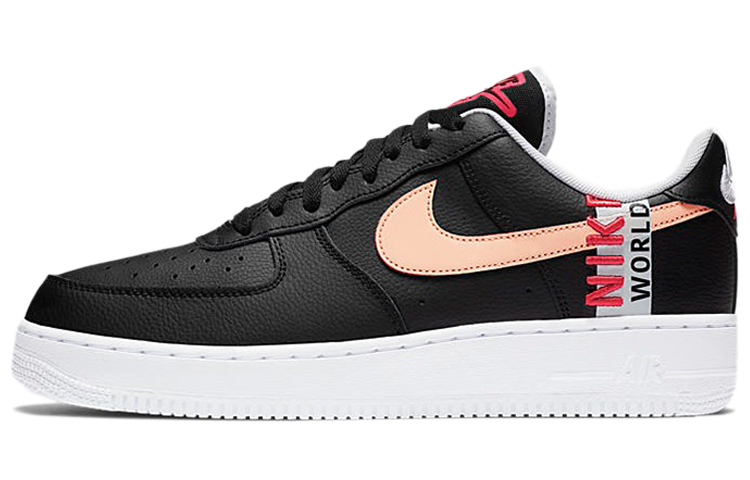 Nike Air Force 1 Low '07 LV8 Worldwide Pack Black Flash Crimson