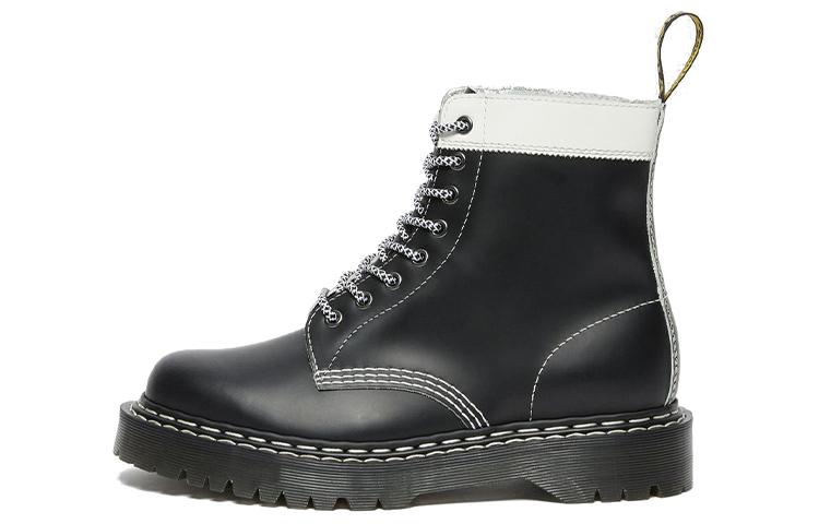 Dr. Martens 1460 Pascal Bex Leather Contrast Lace Up Boots 'Black'