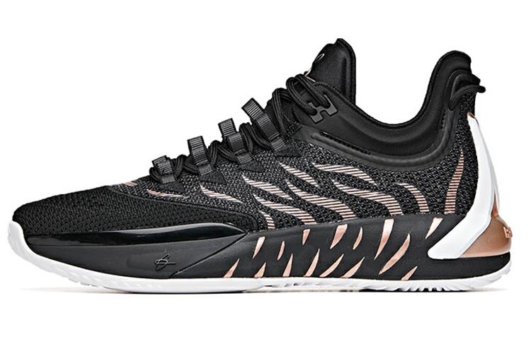 Anta GH1 Gordon Hayward Wear-Resistant Slip-Resistant Low-Top Basketball Shoes Men's Black Gray
