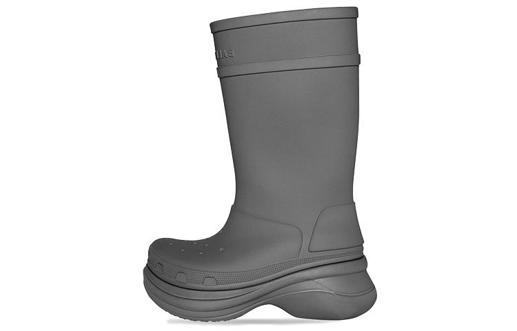 Balenciaga X Crocs Boot Grey
