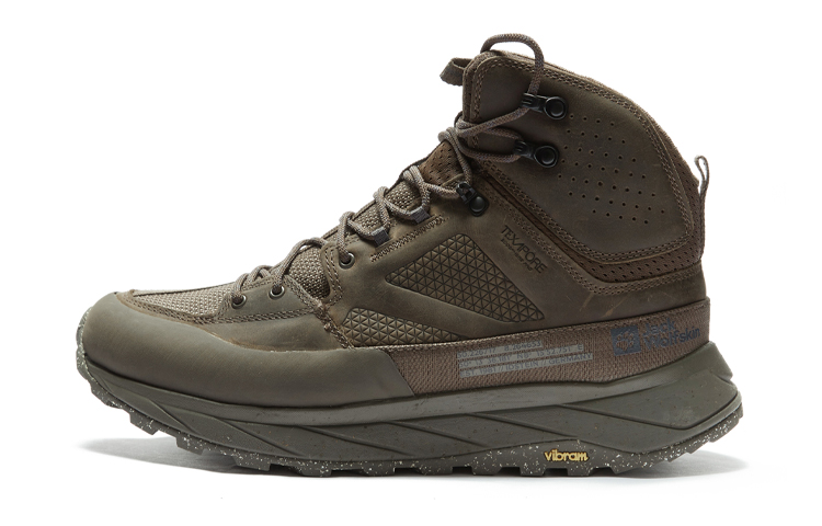 Jack Wolfskin Cushioned Wear-Resistant Breathable High-Top Outdoor Shoes Men's купить в интернет-магазине Yoocart с быстрой доставкой по России.
