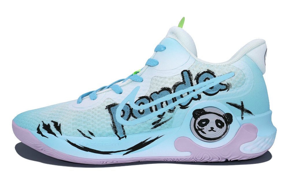 Nike KD Trey 5 IX Vintage Basketball Shoes Unisex Mid-Top Blue/Black/White