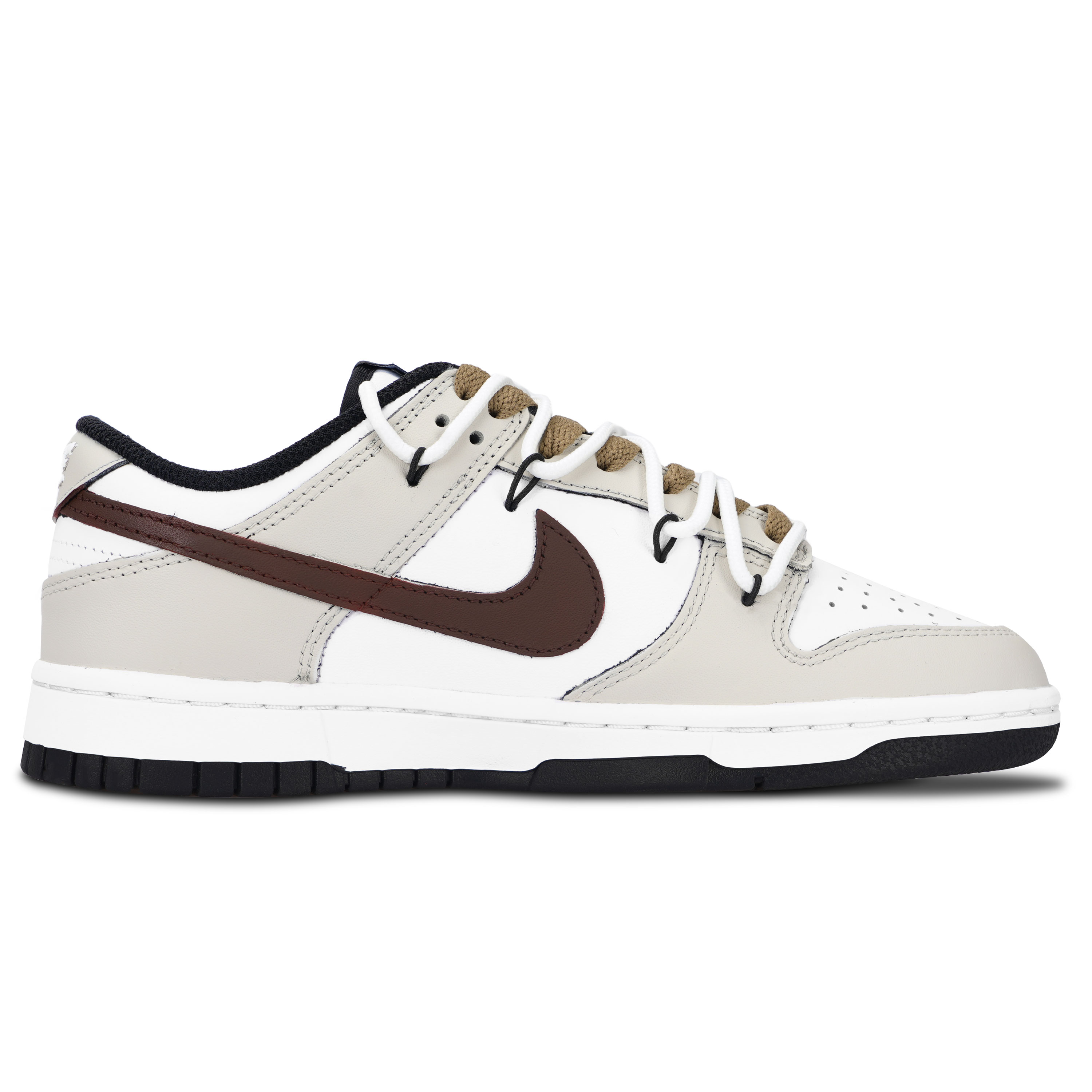 Nike Dunk Black White, American Reporting Black Shoe Box Abrasion Resistant Low top Skateboard Shoes Unisex Beige купить в интернет-магазине Yoocart с быстрой доставкой по России.