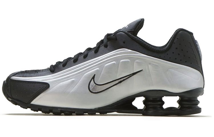 Nike Shox R4 Black Metallic Silver
