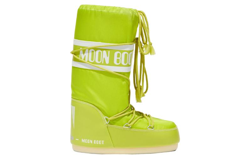 Moon Boot Icon Nylon Boot Lime Green купить в интернет-магазине Yoocart с быстрой доставкой по России.