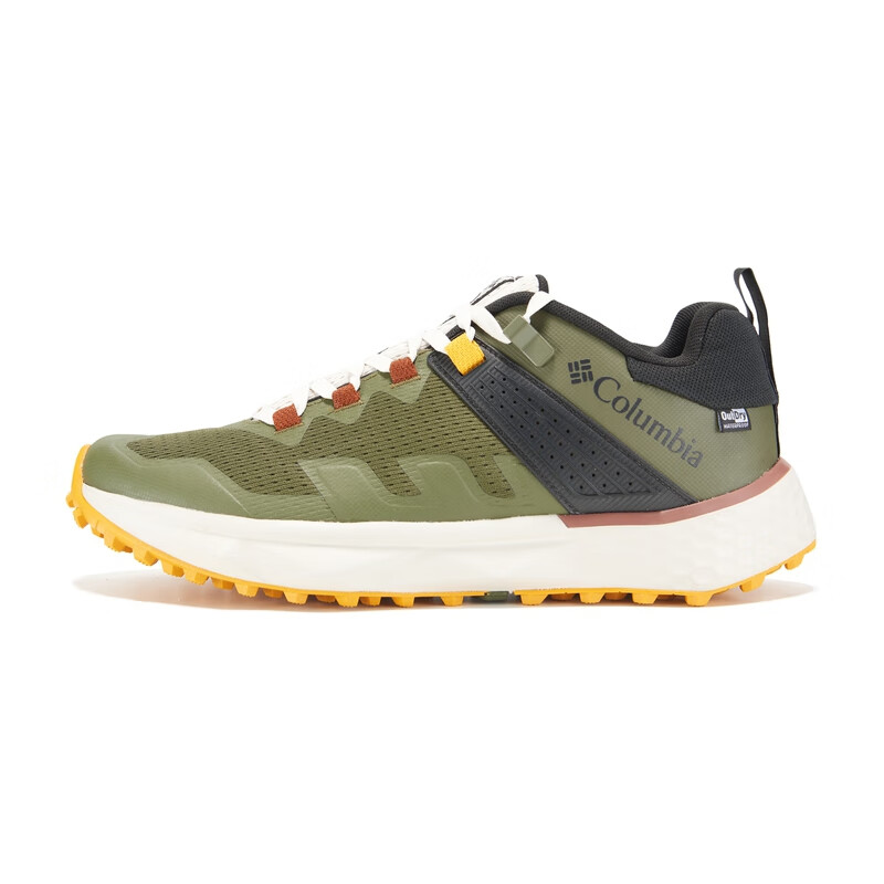 Columbia Anti-Slip Wear-Resistant Low-Top Outdoor Shoes Men's Green