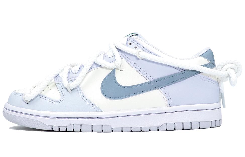 Nike Dunk Sweet Sister Shoes Low-Top Year Of The Dragon Limited Edition Skateboard Shoes Women's Gray White Blue
