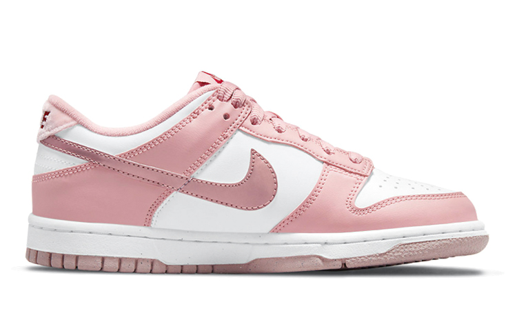 Nike Dunk Skateboard Shoes Women's Low-Top Pink/White купить в интернет-магазине Yoocart с быстрой доставкой по России.