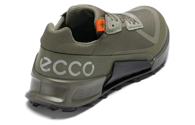 Ecco Step 2.1 Series Outdoor Recreation Low-Top Sports Casual Shoes Men's Army Green