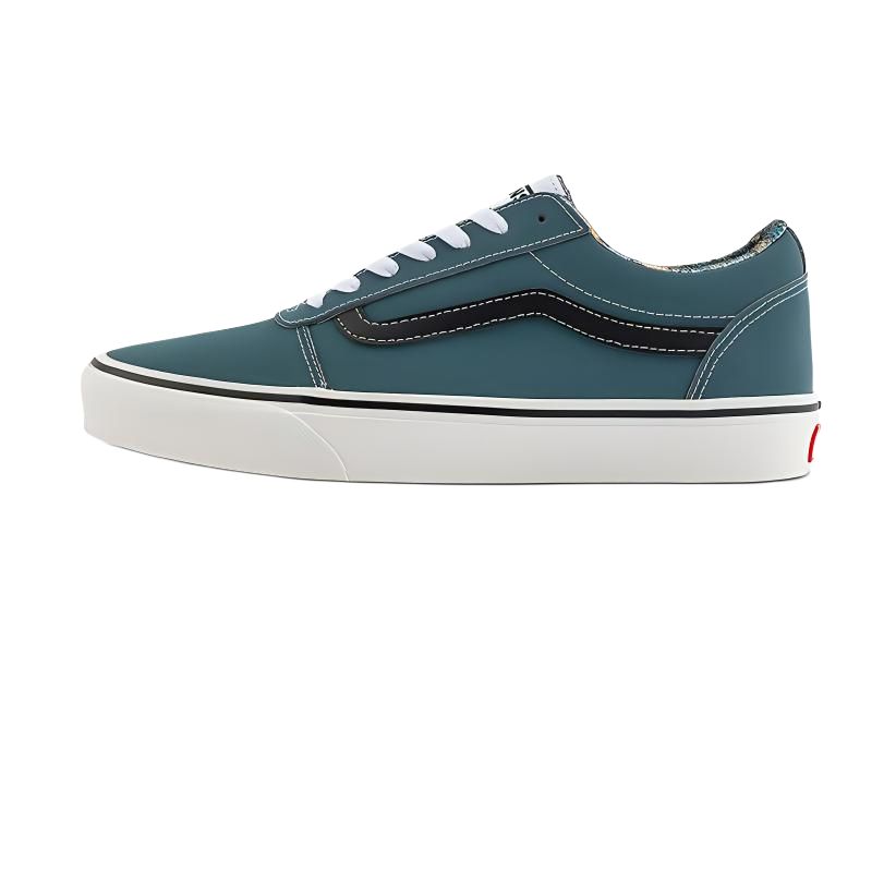 Vans Ward Anti Slip Wear Resistant Low Top Skateboard Shoes Men's Blue