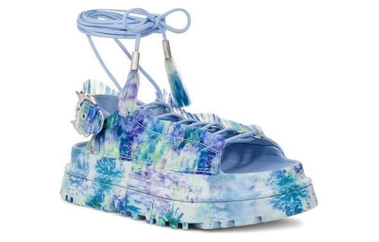 UGG Collina Strada GoldenGlow Sandal Blue Floral Women's купить в интернет-магазине Yoocart с быстрой доставкой по России.