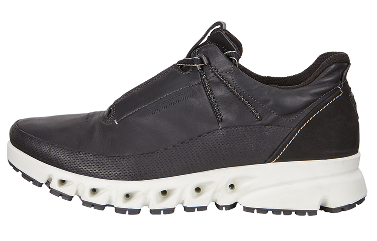 Ecco Multi Vent Cushioning, Slip Resistant, And Abrasion Resistant Low Top Casual Shoes Men's Black