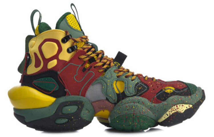 LiNing 2020 ACE A/W NYFW Men's Shoes - Green/Yellow