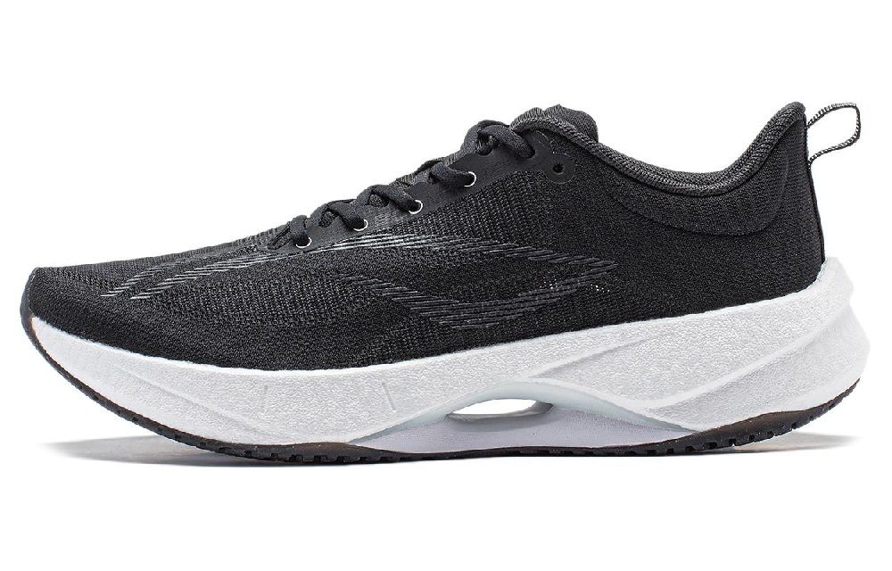 LiNing Super Light 21 Shock Absorbers Slip Resistant Abrasion Resistant Breathable Low top Running Shoes Women's Black